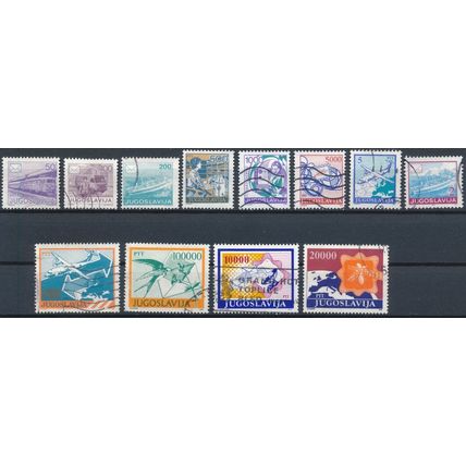Postal Services: 12 Values - Yugoslavia 1986 - F H & NM H