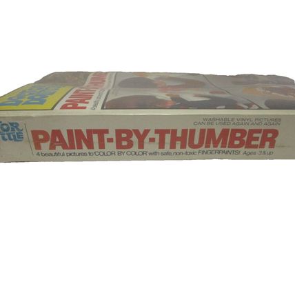 Vintage Doctor Dolittle Paint By Thumber Fingerpaints Model 2200