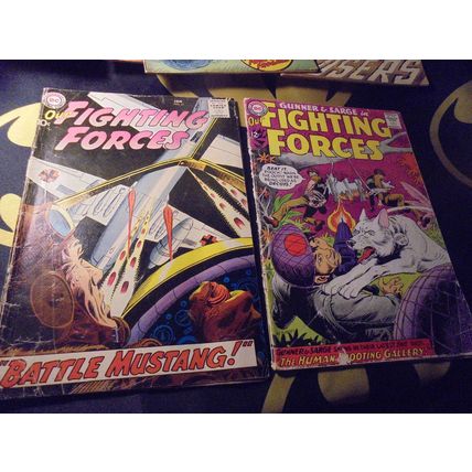 1959-1971 OUR FIGHTING FORCES LOT!! $65.00 obo!! These old Comics are in various