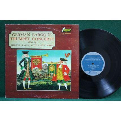Zickler/Kehr/Faerber - German Baroque Trumpet Concerti - TV 34090S - VG+