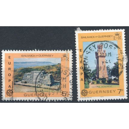 EUROPA - Guernsey 1978 - F H - SG 165/6 (C)