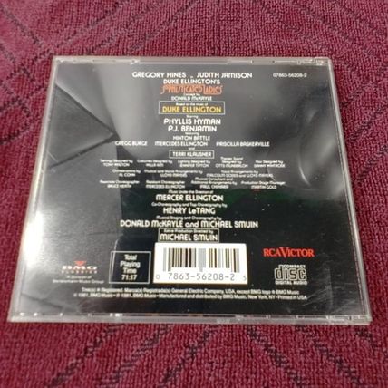 Duke Ellington - Sophisticated Ladies - Original Broadway Recording - 1981 - CD
