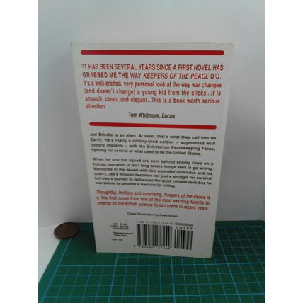 Keepers of the Peace by Keith Brooke PB