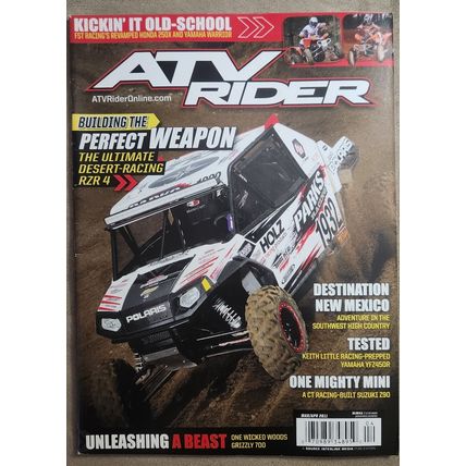 ATV Rider Magazine March/April 2011 – The Ultimate Desert-Racing RZR4