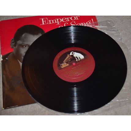 PAUL ROBESON Emperor of Song 10" vinyl LP HMV record 1957 1st pressing