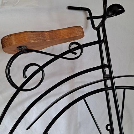Vintage Lasting Products PENNY FARTHING 20" Big Wheel Metal Wall Art 1989-1990