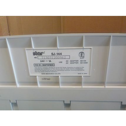 Star SJ-144 Colour & Monochrome Printer Manual, Parallel Cable. & Power Supply