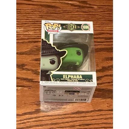 Funko Pop! Wicked - Elphaba #1696 Vinyl Figure (Box & Protector)