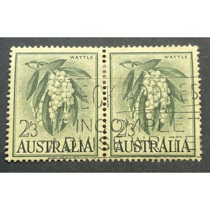 AUSTRALIA 1959 SG 0324 USED PAIR