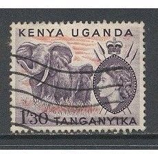 SG176 1s 30 African Elephants.Fine Used.StampexAut14