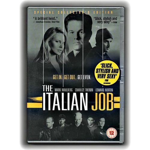 The Italian Job Special Collectors Edition 2004 DVD reg 2 Mark Wahlberg