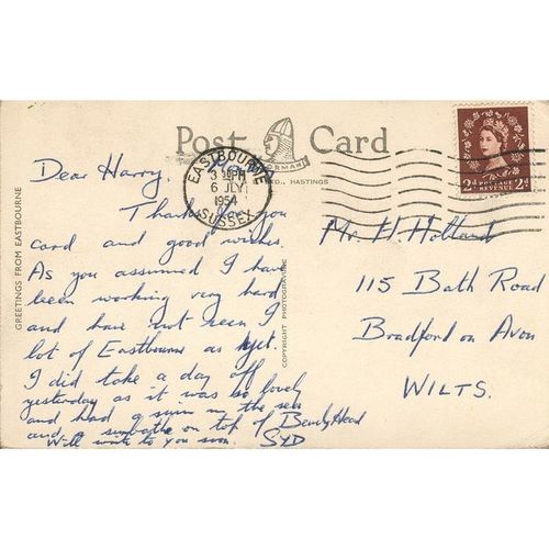 Eastbourne, Sussex - Multi-View 1954 - A&B Ltd Hastings 6920