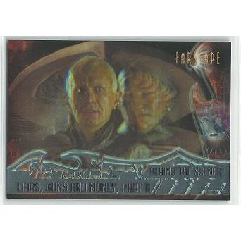 FARSCAPE season 2 ' BEHIND THE SCENES sub set card # BK20 ' ( 2001)