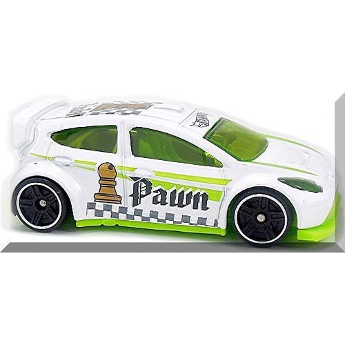 Hot Wheels - '12 Ford Fiesta: Checkmate #9/9 - #263/365 (2018) *White Edition*