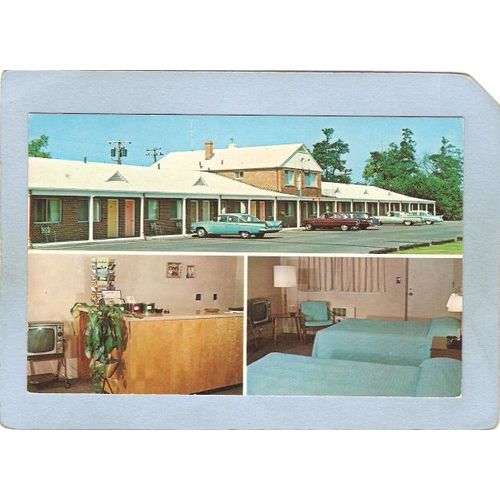 Rhode Island North Kingston Monte-Vista Motor Lodge Rt 17075 Post Road 3 V~574