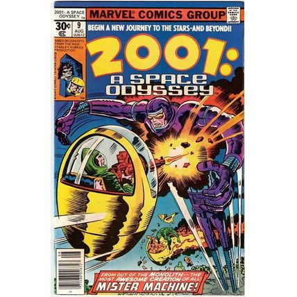 2001 : A SPACE ODYSSEY # 9 Jack Kirby !!