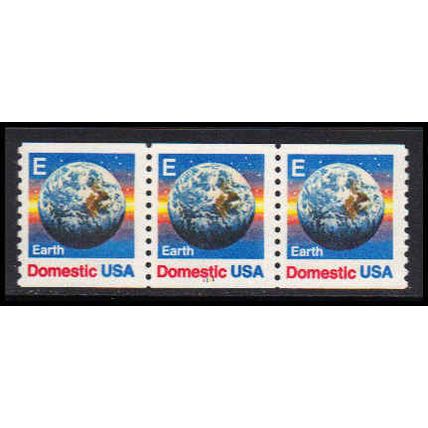 2279 25c E Earth Very Fine MNH Dry Gum PNC 1111/3 W2296