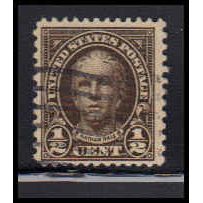 Used 653 1/2c Nathan Hale Fine K0401