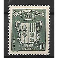 ANDORRE ( Andorra ) N° 58 NEUF * ( MLH )