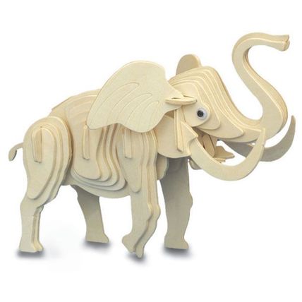 Woodcraft Construction Kit - High Quality - ELEPHANT