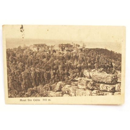 1918 postcard Mont Ste Odile