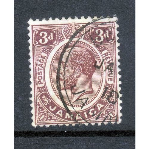JAMAICA 1912 SG 62 3d PURPLE / YELLOW FINE USED#3