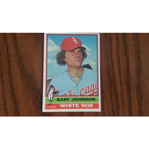 1976 Topps Card # 513 Bart Johnson Very Good-Excellent (4) Chicago White Sox