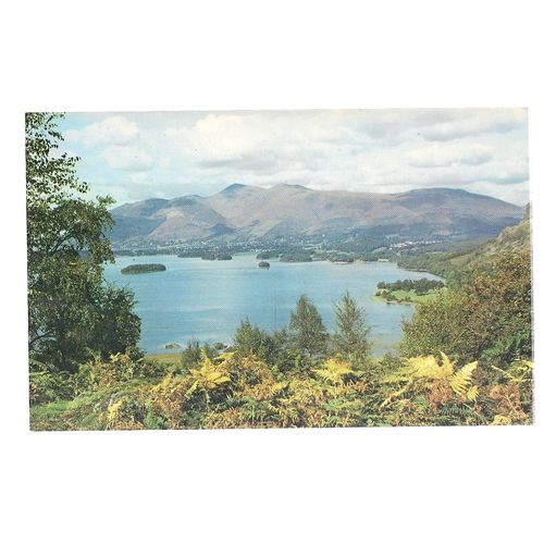 SKIDDAW and DERWENTWATER unused postcard by Sanderson & Dixon =