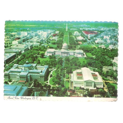 WASHINGTON D.C. USA ..used postcard 1980 postmark #