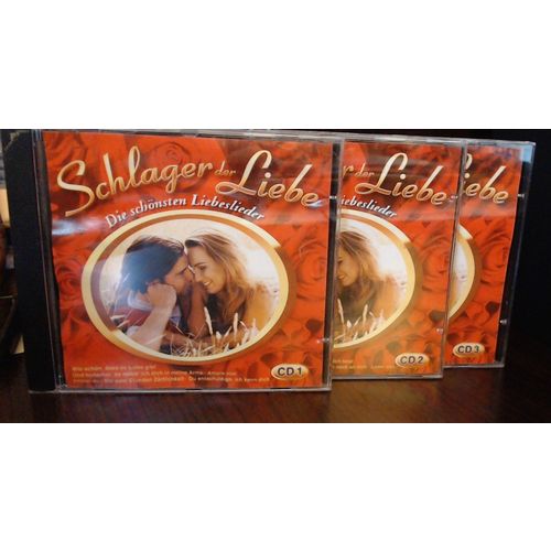 German Music - Schlager der Liebe-Die schönsten Liebeslieder 3 CD-42 Tracks