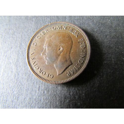 1938 GEORGE VI FARTHING FREE POST. H