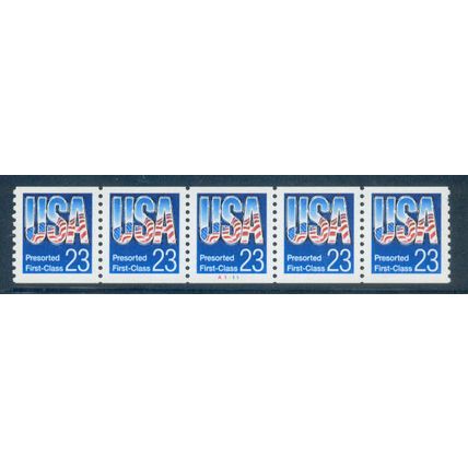 2606 23c U.S. Flag Fine MNH PNC A1111/5 V0790