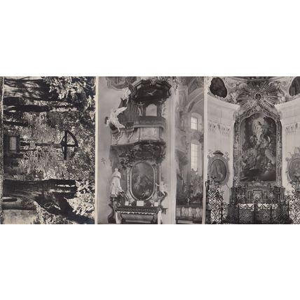 Messkirch Stadtkirche Stukkaturen Von Egid Asam German Religious 3x RPC Old Post