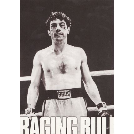 Raging Bull Robert De Niro Boxer Boxing Movie Postcard