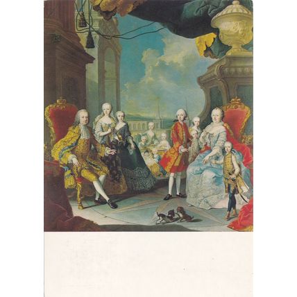 6x4 Continental size Kunsthistorisches Museum Martin van Meytens Maria Theresia