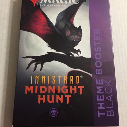 New Magic the Gathering Innistrad Midnight Hunt Black Theme Booster - 35 Cards