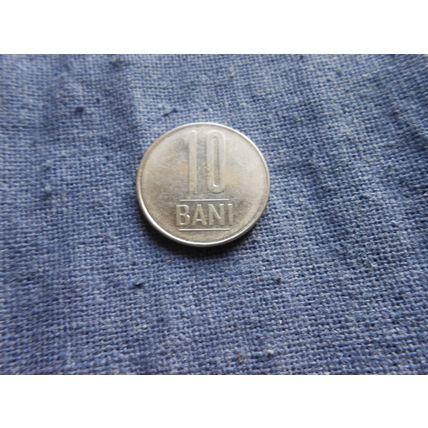 2007 ROMANIA 10 BANI COIN.