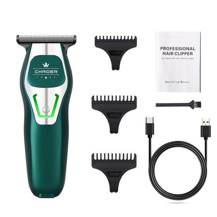 T-Blade Hair Detailing Trimmer 10W 0.1mm Beard Clipper Cordless Shaver Two Speed