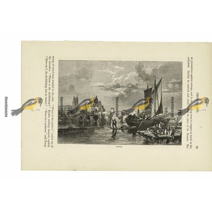 Angers, France, Book Illustration (Print), c1870