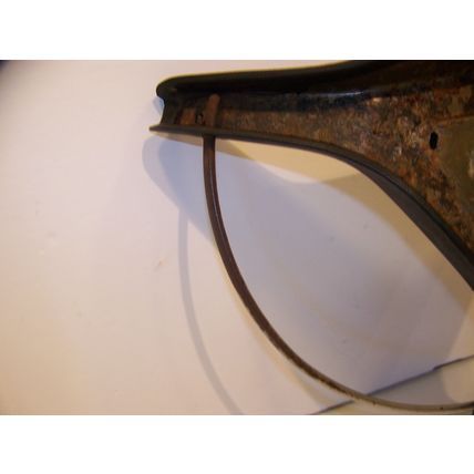 1969 CHRYSLER NEWPORT HORN RING CAP OEM BLACK