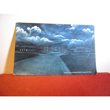 HOPETOUN HOUSE, SOUTH QUEENSFERRY, SCOTLAND used antique postcard c.1905 =