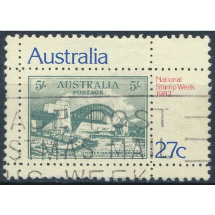 National Stamp Week - Australia 1982 - F H - SG 864