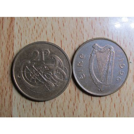 Ireland 1996 2p Coin