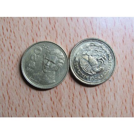 Mexico 1985 20 Pesos Coin