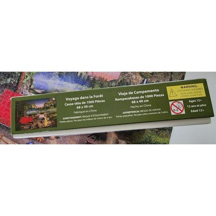 Vermont Christmas Co. 1000 Piece Jigsaw Puzzle Wilderness Trip by David Maclean