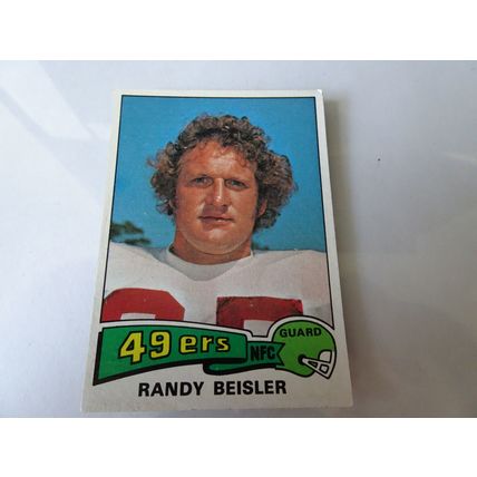 1975 Topps Football Card # 138 Randy Beisler VG-Ex (4) San Francisco 49ers