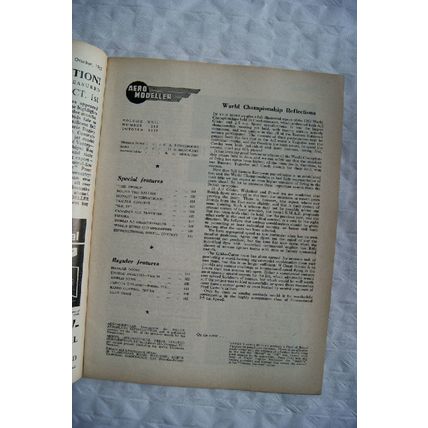 1957 Aeromodeller Magazine - October