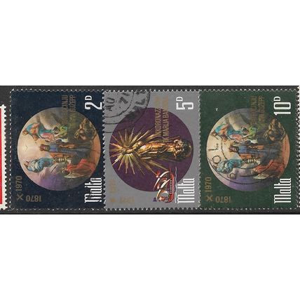 1971 SG 452-454 - fine used (o)
