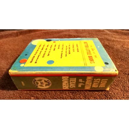Big Little Book Lone Star Martin Of The Texas Rangers By Peter A. Wyckoff 1939