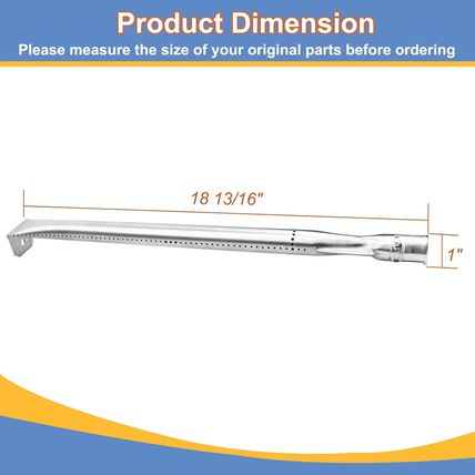 Grill Burner Tubes for Napoleon Legend 485, LEX 485 605 730, Prestige 500, Mirag